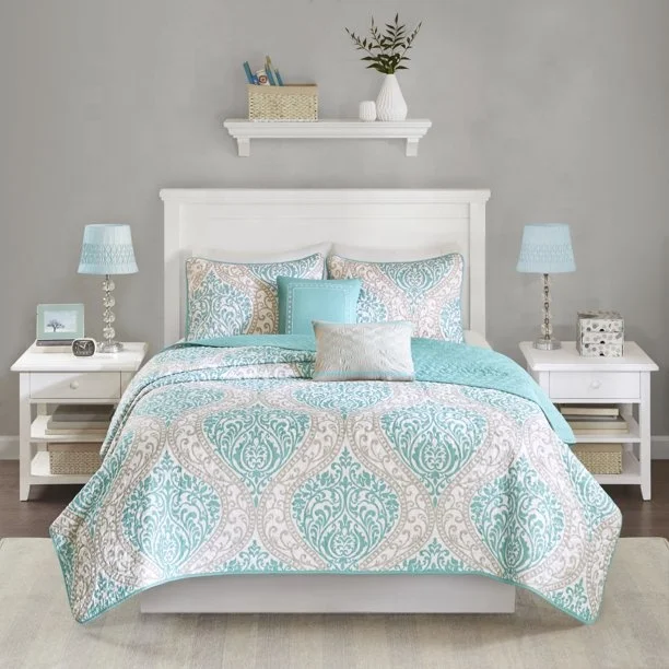 Quilt-Bed-Sets-Chelsea-Ultra-Soft-100-Polyester-Microfiber-Printed-Quilted-Coverlet-Set