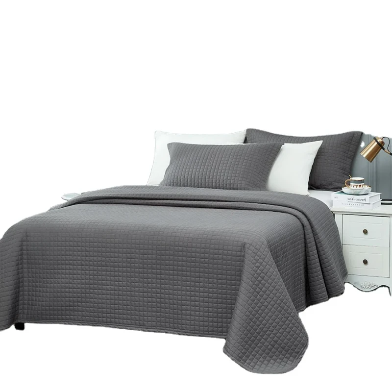 Quilted-Bedding-Set-with-100-Polyester-Fabric-Bed-Cover-Pillow-case