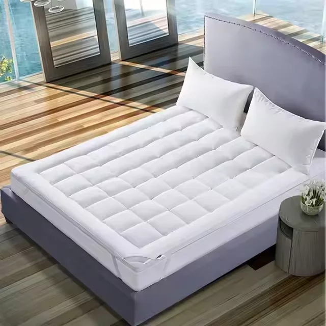 Quilted-Mattress-Topper-Queen-Size-Soft-Firm-Breathable-Polyester-Mattress-Topper-Pad-for-Back-Pain-Sleep-Comfort