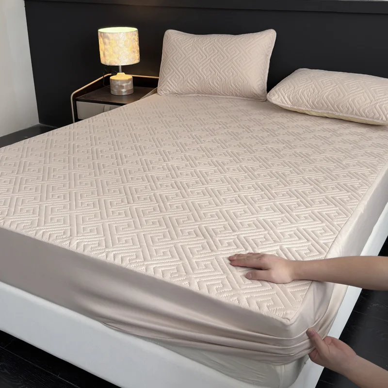 Quilted-Waterproof-Fitted-Sheet-Breathable-Mattress-Protector-with-Deep-Pocket-Anti-Slip-for-Home-Hotel