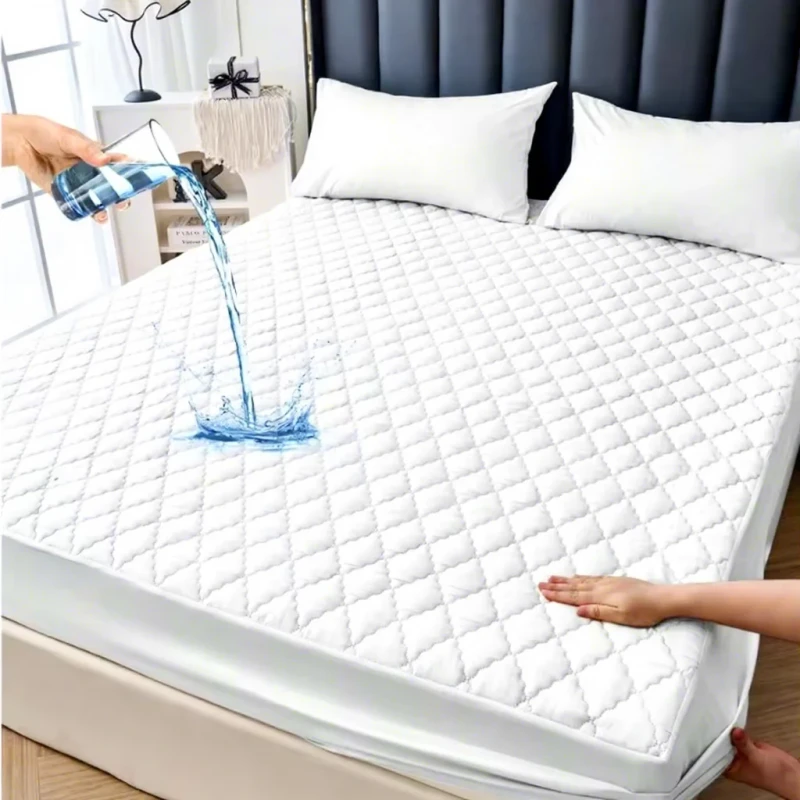 Quilted-Waterproof-Mattress-Protector-Breathable-Fitted-Mattress-Cover-with-TPU-Backing-for-Home-Hotel-Use-1