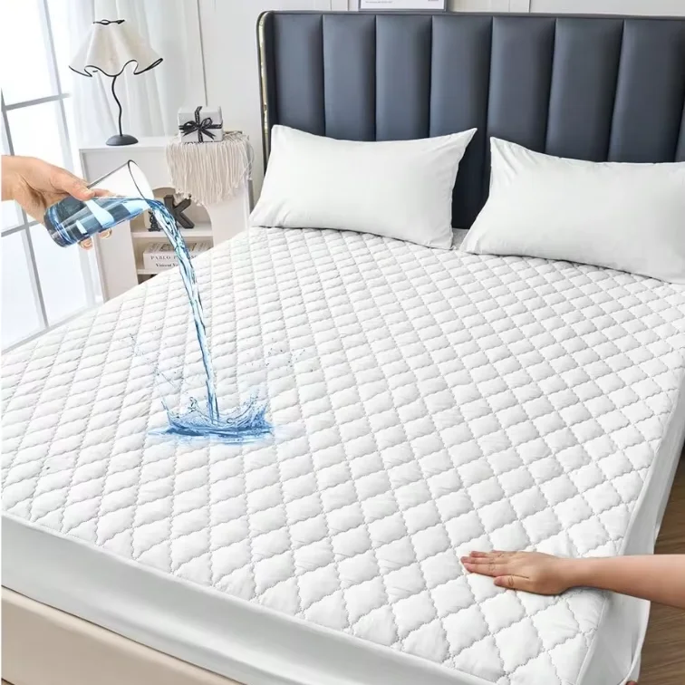 Quilted-Waterproof-Mattress-Protector-Breathable-Fitted-Mattress-Cover-with-TPU-Backing-for-Home-Hotel-Use