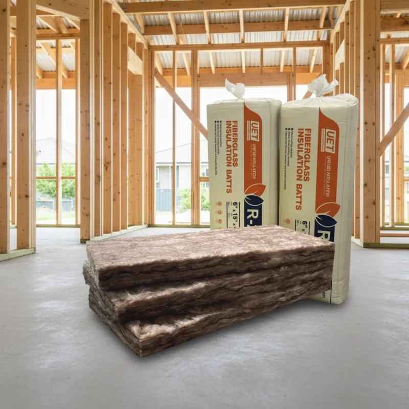 R4.1-Australian-Standard-AS-NZS-4859.1-Non-Formaldehyde-Compliant-Brown-Fiberglass-Wool-Blanket-Eco-Friendly-Fire-Resistant