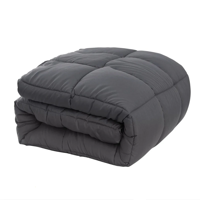 RTS-All-Season-Eco-Friendly-Cotton-Filled-Quilted-Box-Stitching-Reversible-Stand-Alone-Siliconized-Bedding-Comforter