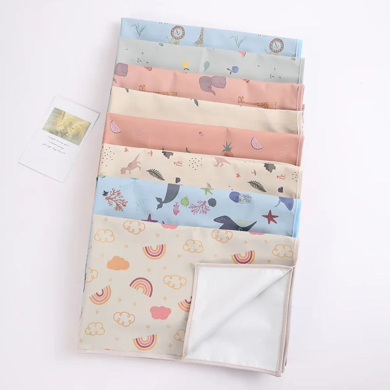 RTS-Baby-Vegan-Leather-Diaper-Changing-Pad-Waterproof-Travel-Changing-Mat-Easy-to-Clean-PU-Leather-Changing-Pad