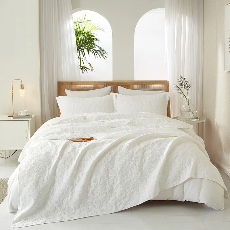 RTS-Comfortable-Soft-Cotton-Quilt-Bedspread-Set-Fast-Delivery-Coverlet-Bedding