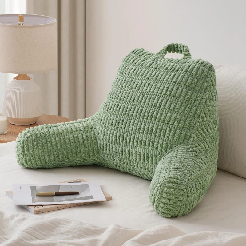 Reading-Pillow-Adult-Back-Support-Pillow-for-Reading-in-Bed-Large-Memory-Foam-Backrest-Chair-with-Arms