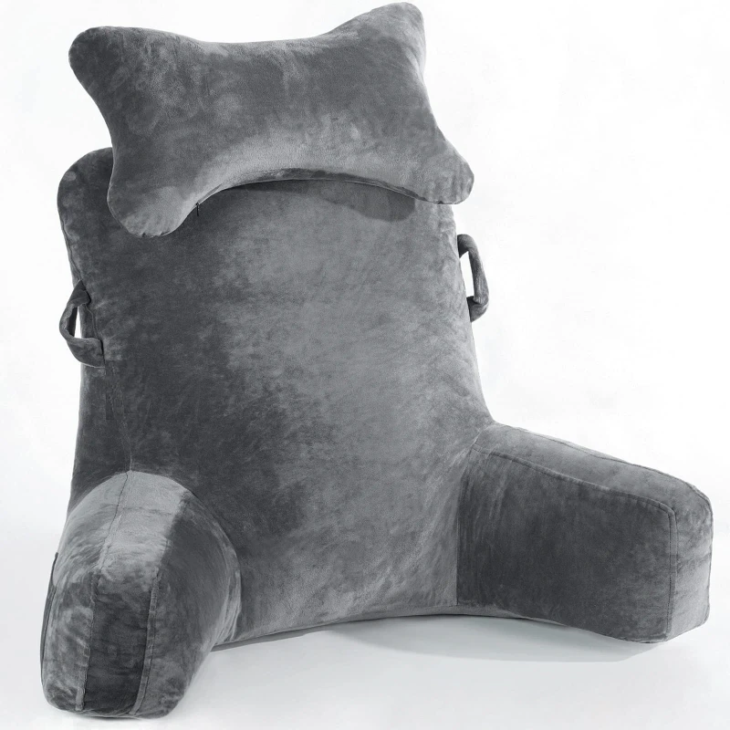 Reading-Pillow-Bed-Rest-Pillow-With-Detachable-Neck-Roll-Arms-for-Sitting-in-Bed-or-Couch-Backrest