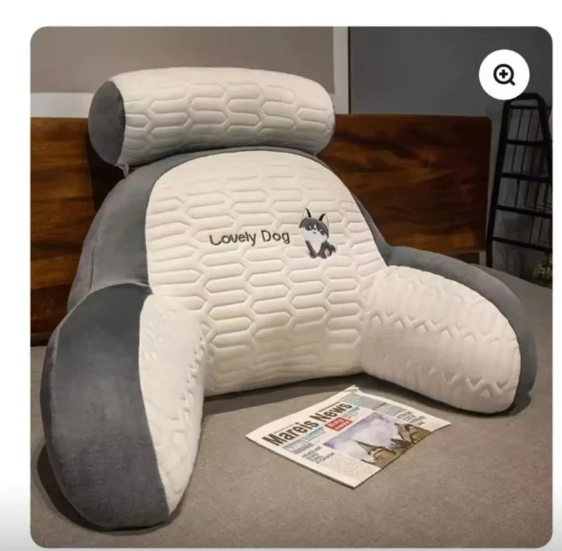 Reading-Pillow-Office-Pillow-with-Lovely-Dog-Easy-Clean-and-Remove