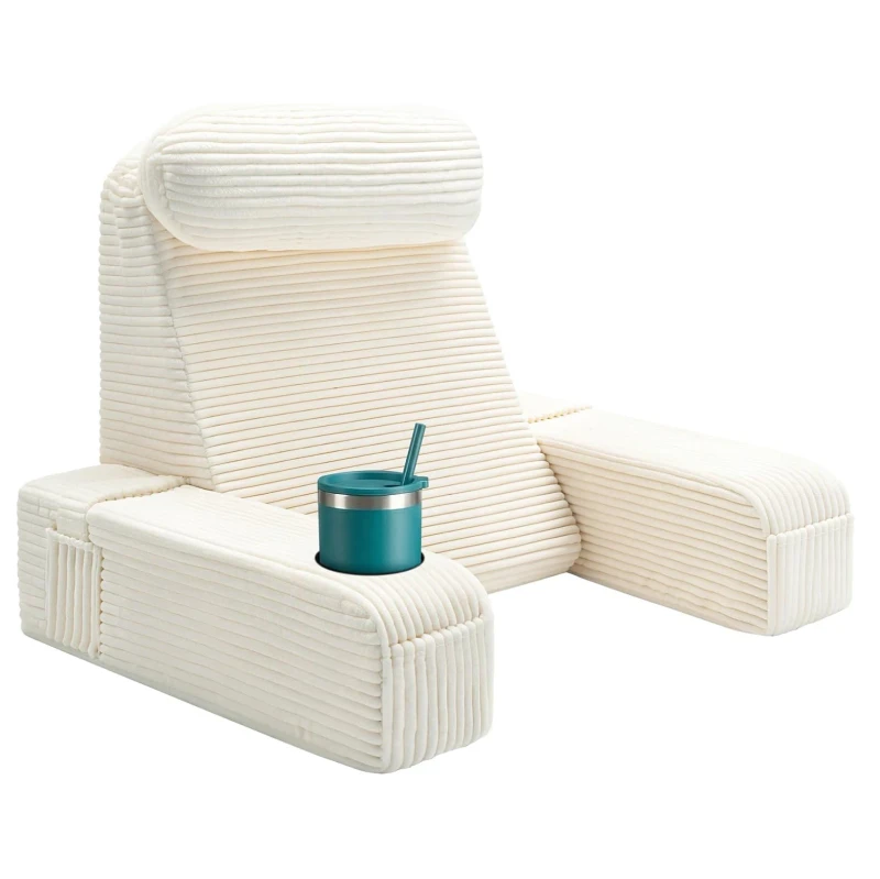 Reading-Pillow-for-Adults-Back-Pillow-for-Bed-Sitting-Up-Backrest-Pillow-with-Detachable-Arms-and-Built-in-Cup-Holder