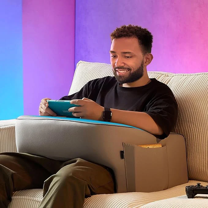 Reading-Pillow-for-Gaming-Arm-Rest-Pillow-Memory-Foam-Bed-Rest-Pillow-for-Working-Playing-Steam-Deck-Memory-Foam-Bed-Desk