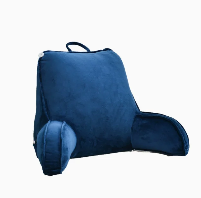 Reading-Pillow-with-Armrests-Bed-Backrest-Cushion-Maternity-Waist-Support-Lazy-Sofa-Backrest-with-Inner-for-Bed-Bay-Window
