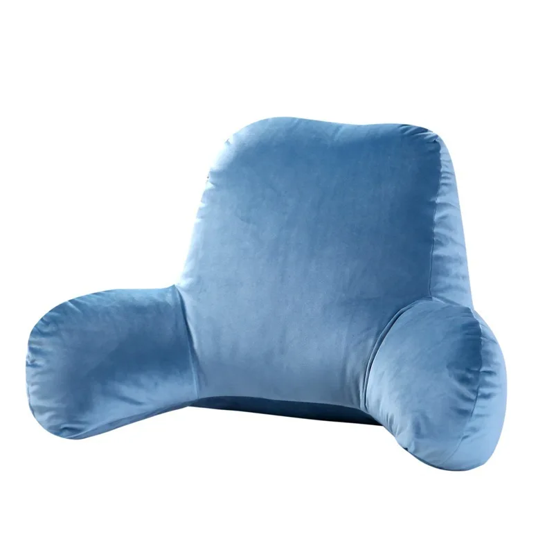 Reading-Pillows-for-Sitting-in-Bed-Adult-Minky-Bed-Rest-Pillow-Filling-PP-Cotton-Waist-Support-Reading-Pillow