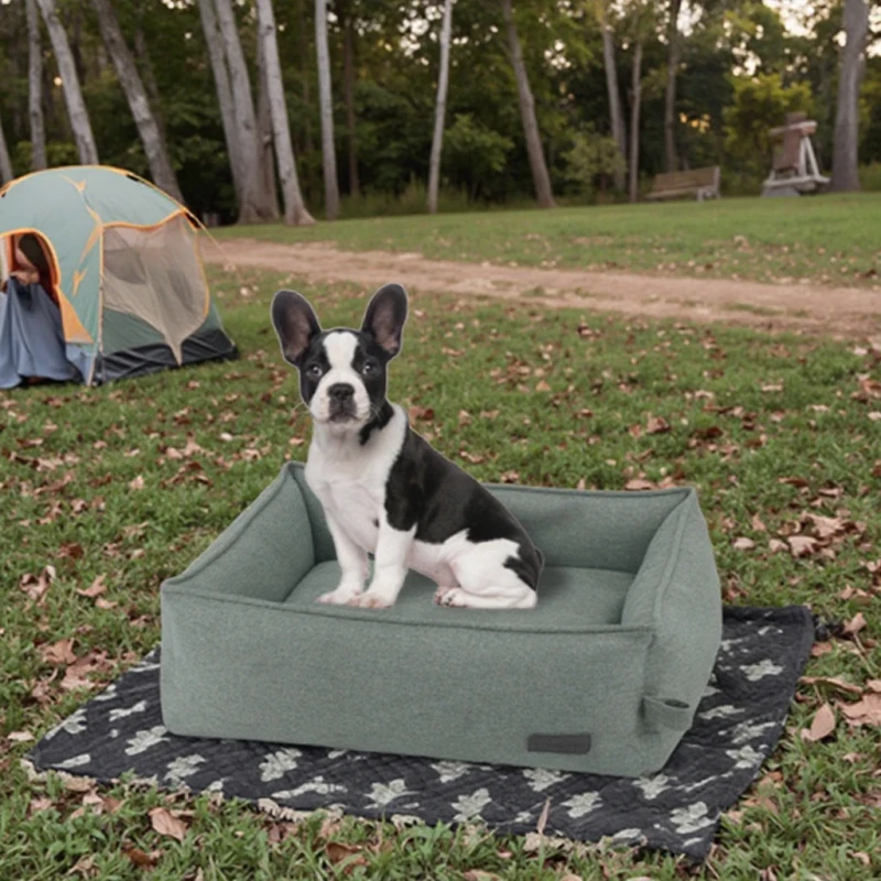 Rectangle-Dog-Bed-Classic-Linen-Fabric-Pet-Beds-Removable-Cover-Pet-Dog-Beds-with-Anti-slip-Bottom