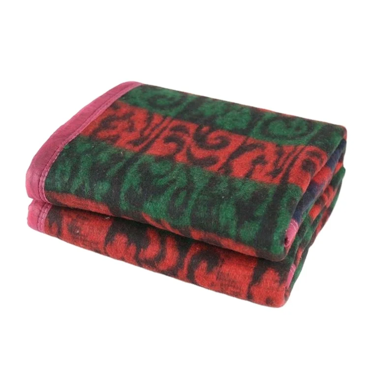 Recycled-Hand-Woven-Acrylic-Mexican-Blankets-Throws-for-Outdoor-Beach-Yoga