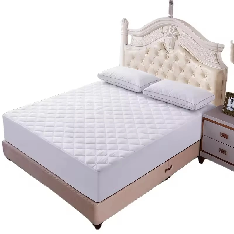 Removable-New-Style-Cooling-Bed-Topper-Breathable-Plush-Rayon-Hypoallergenic-Mattress-Pad-Cover