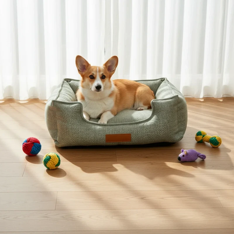 Removable-and-Washable-Eco-Friendly-Removable-Washable-Pet-Bed-for-Dogs-Cats
