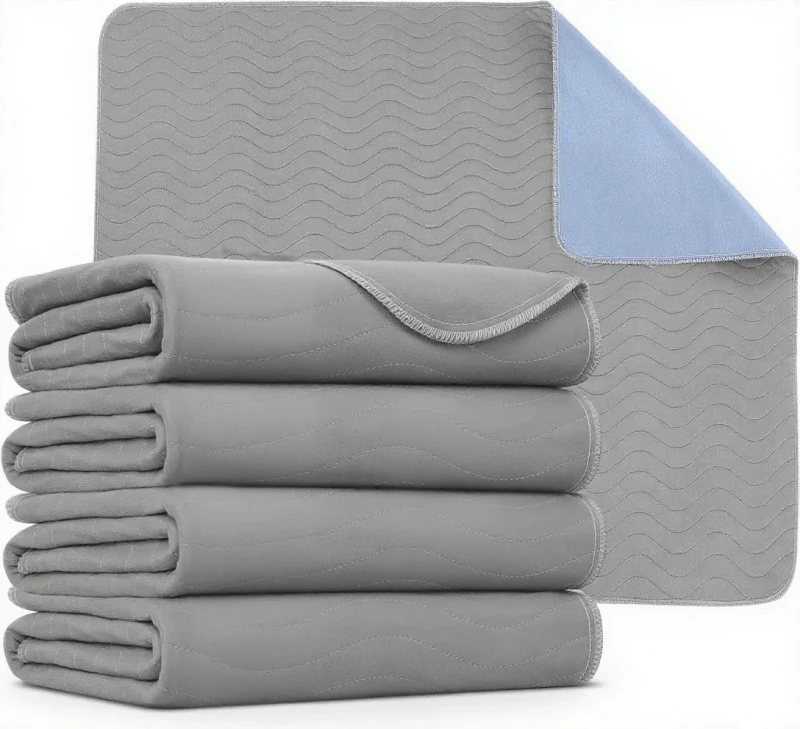 Reusable-Washable-Incontinence-Bed-Protector-Pads-Mattress-Quilted-Bed-Pads-100-Waterproof-Mat