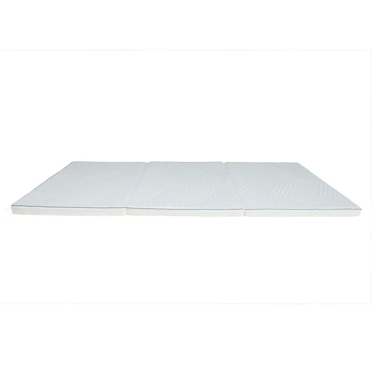 Roll-up-Pocket-Spring-Folding-Bed-with-Portable-Mattress-Memory-Foam-Mattress