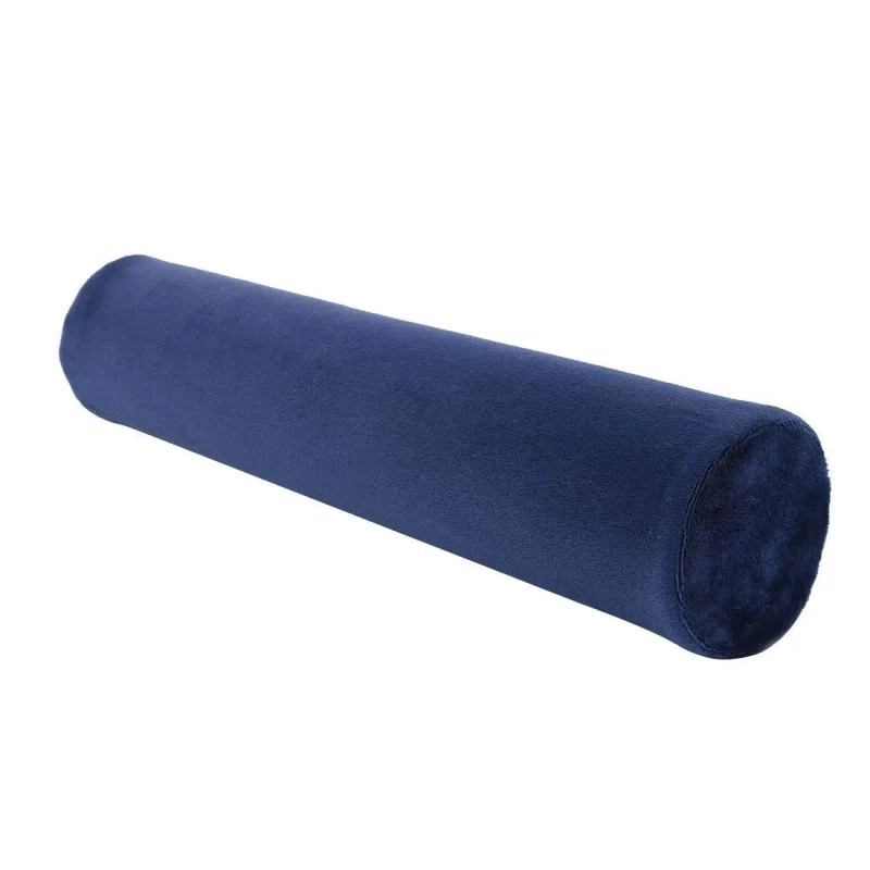 Round-Cervical-Roll-Cylinder-Bolster-Pillow-with-Removable-Washable-Cover-Ergonomically-Designed-for-Head-Neck-Back-and-Legs