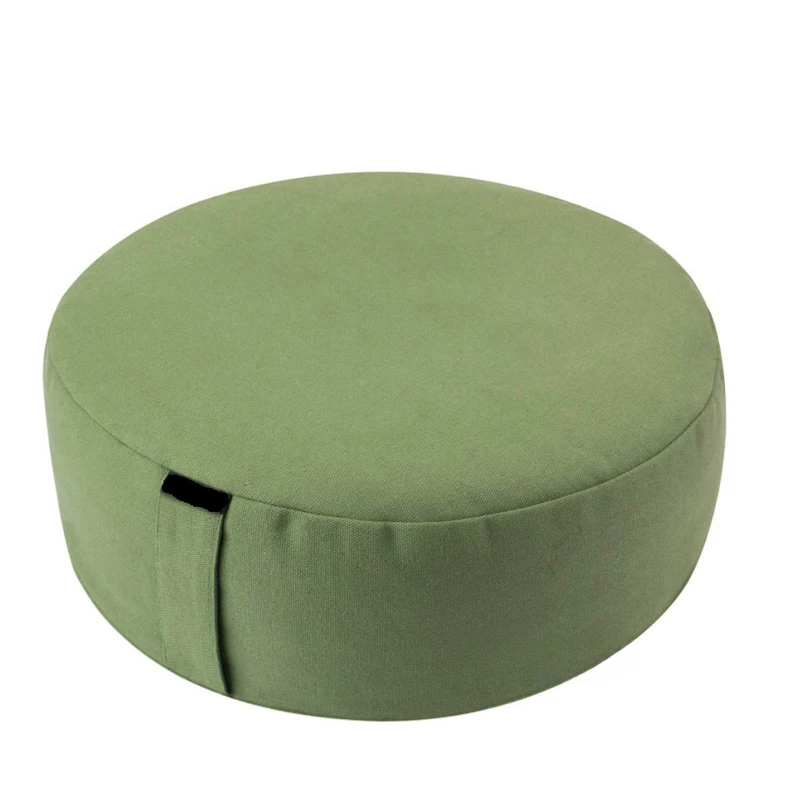 Round-Cushion-Washable-Yoga-Zafu-Zabuton-Cotton-Meditation-Buckwheat-Set-Floor-Pillow-Portable-Eco-Friendly