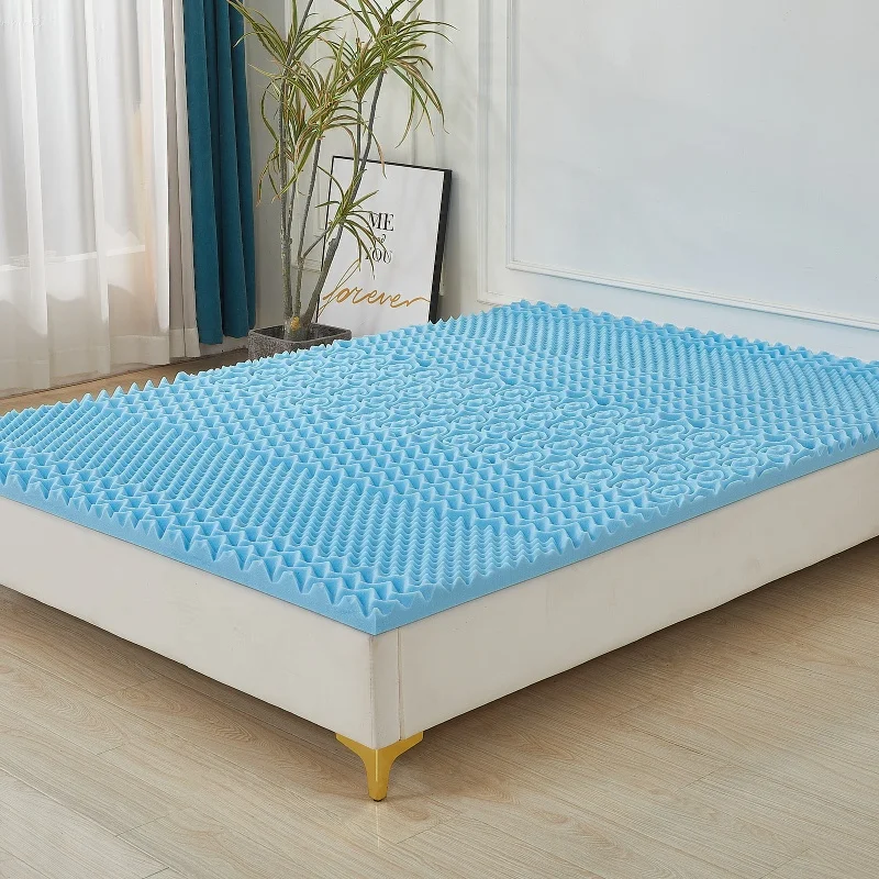 SUPER-2-Thickness-Memory-Foam-Mattress-Massage-Mattress-Pads-Toppers-Packed-in-Non-woven-Bag-King-Size-Bed-Mattress-Supplier
