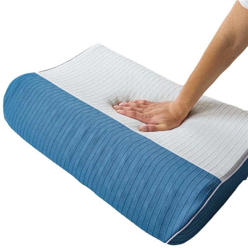 SUREWALHOME-Factory-Customized-Latex-Pillow-Ergonomic-Pillow-Neck-Support-Relieve-Pressure-Pillow-with-Cover