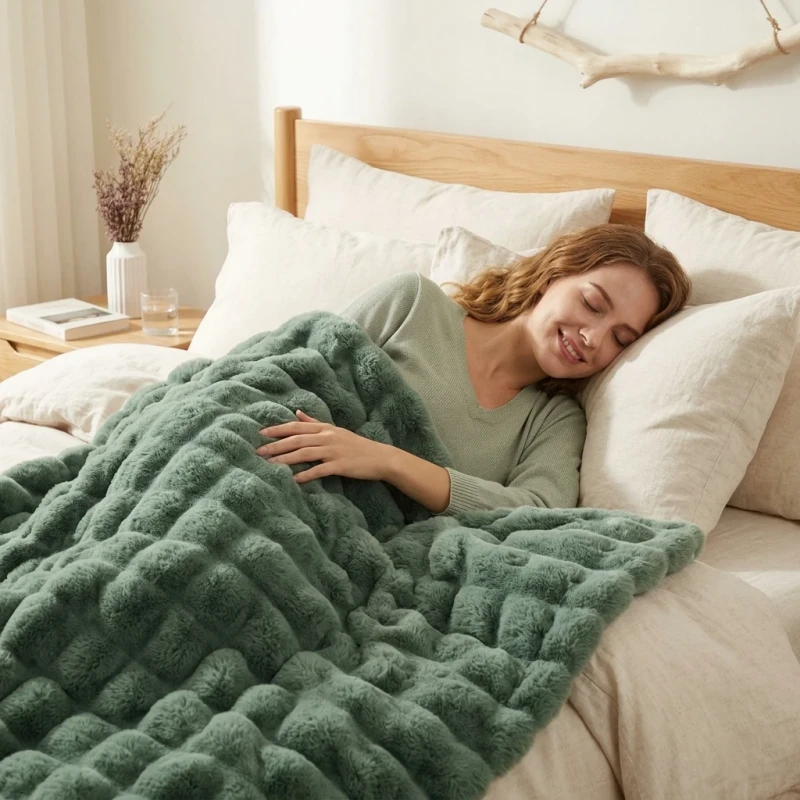 Sage-Green-Plush-Velour-Mink-Heavy-Faux-Fur-Printed-Winter-Luxury-Fuzzy-Soft-Thick-Stretchy-Throw-Blanket-Sofa-Bedroom