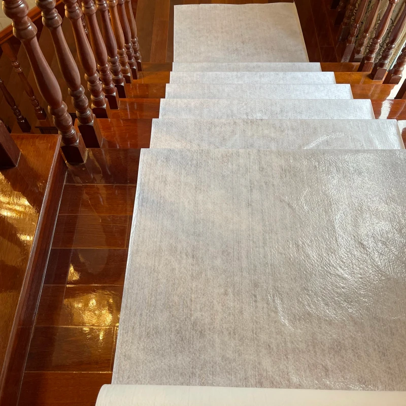 Self-Adhesive-White-Painter-Cover-Fleece-for-Surface-Floor-Protection
