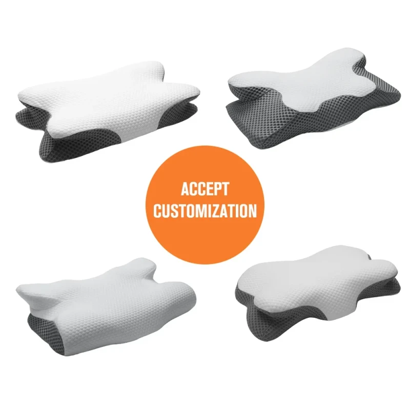 Shaped-Horn-Pillow-for-Side-Sleep-Zero-Pressure-Bamboo-Anti-Wrinkle-Pillow-Side-Sleep-Cervical-Memory-Foam-Beauty-Pillow