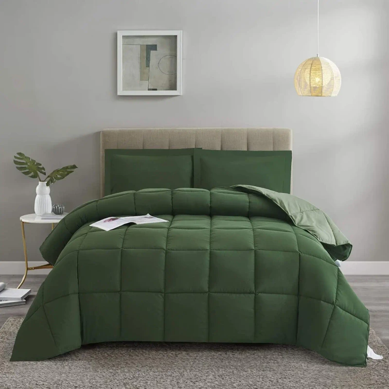 Sheet-Sets-Bedding-100-Polyester-Fiber-Comforter-Quilted-Duvet-Covers