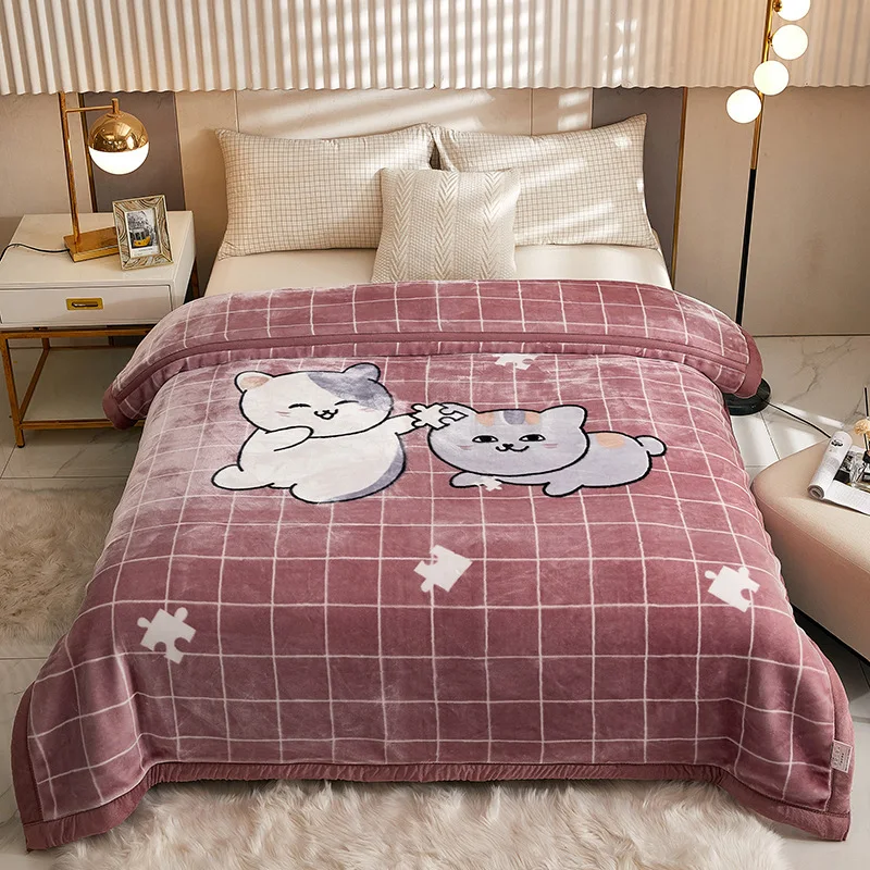 Sherpa-Throw-Fleece-Blanket-Solid-for-Winter-Polyester-Soft-Warm-Cozy-Sofa-Bed-Raschel-Blanket