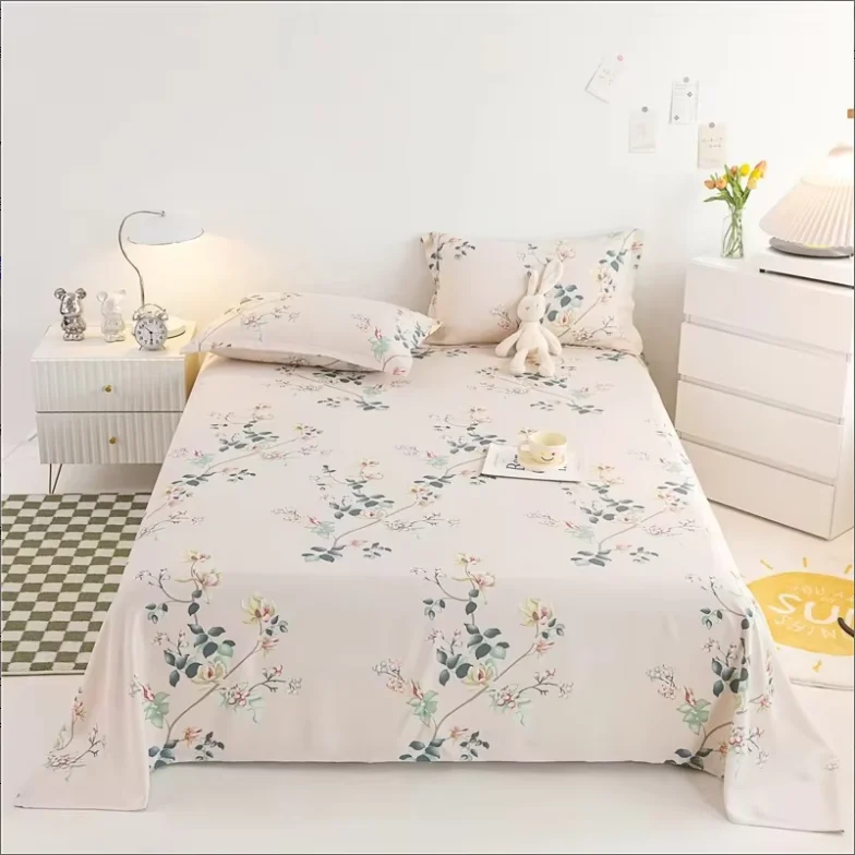 ShiSilk-100-Bamboo-Lyocell-Printed-Luxury-Sheets-300TC-Cooling-Customizable-Handmade-Texas-King-120-106-Eco-Friendly-Home-Hotel