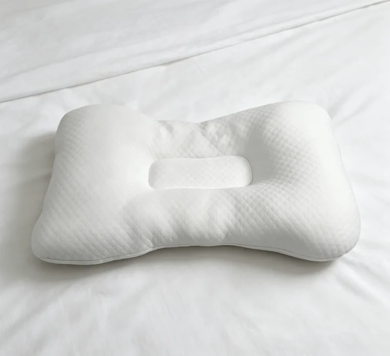 Shredded-Memory-Foam-Pillow-with-Ergonomic-Customize-Removable-Washable-Cover-Adjustable-for-Bedding-Neck-Support-Sleeping