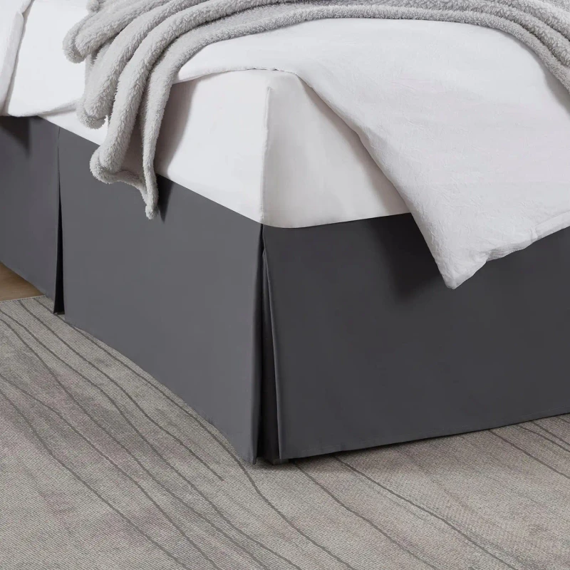 Shrinkage-Fade-Resistant-Bed-Skirt-Queen-Size-Brushed-Microfiber-Hotel-Quality-Pleated-Bed-Skirt