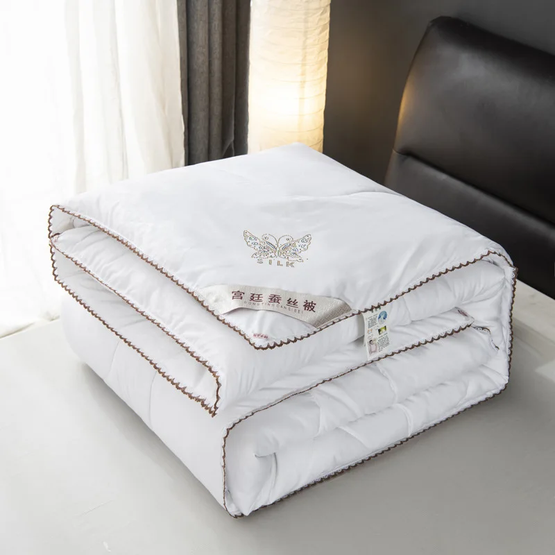Silk-Comforter-Summer-Winter-Quilt-Queen-Twin-Size-Chinese-Silk-Bedding-Duvet-Insert-Comforter-Weighted-Blanket-Duvet