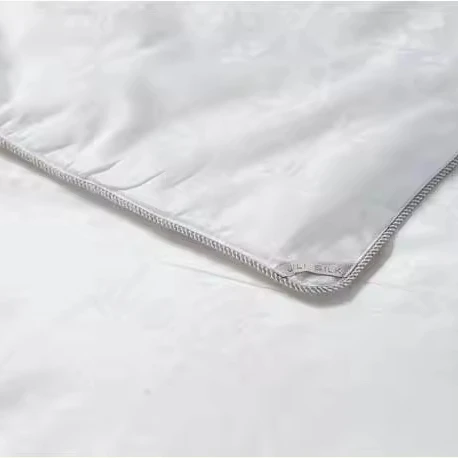 Silk-Summer-Duvet-100-Pure-Long-Grade-Mulberry-Silk-Filled-Duvet-Quilt-with-Cotton-Shell-150x210cm-Filling-Weight-300g
