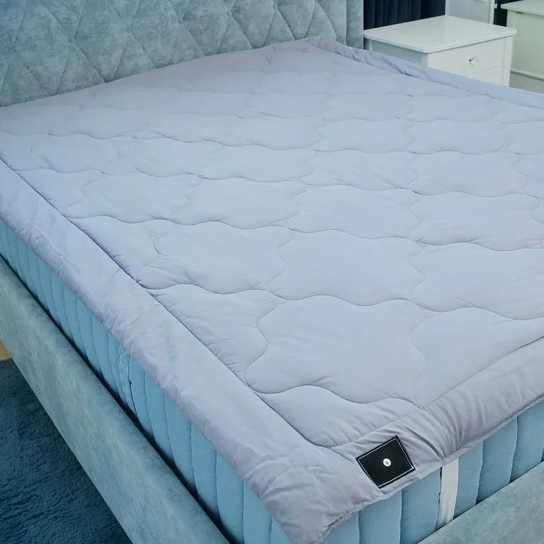 Silver-100-Organic-Cotton-Conductive-Earthing-Sheet-ESD-Grounding-Bed-Sheet-Grounding-Blankets