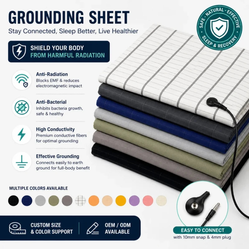 Silver-Fiber-Conductive-Cloth-Earthing-Therapy-Fabric-Grounding-Bed-Sheet-Material-for-Grounding-Bed-Sheet