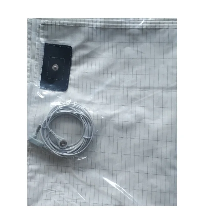 Silver-Fiber-Cotton-Organic-Grounded-Earth-White-Bed-Sheet-Bedding-Flat-Fitted-Sheet