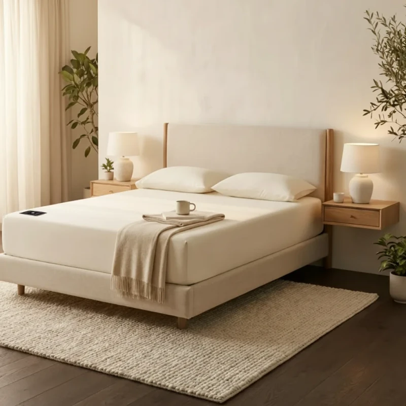 Silver-Fiber-Grounding-Fitted-Sheet-95-Organic-Cotton-Earth-Grounded-Conductive-Bedding-300tc-Grade-a-for-Improved-Sleep