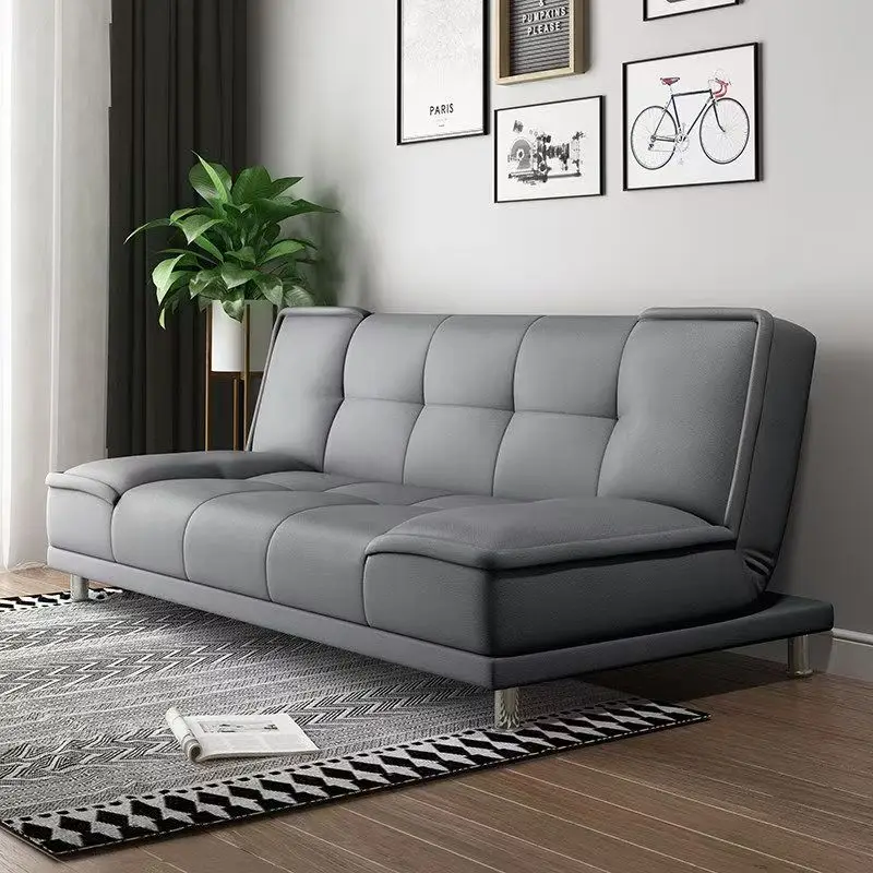Simple-and-Modern-Sofa-Bed-for-Living-Room-Apartment-and-Bedroom-Folding-and-Dual-purpose-Leather-Sofa-Bed
