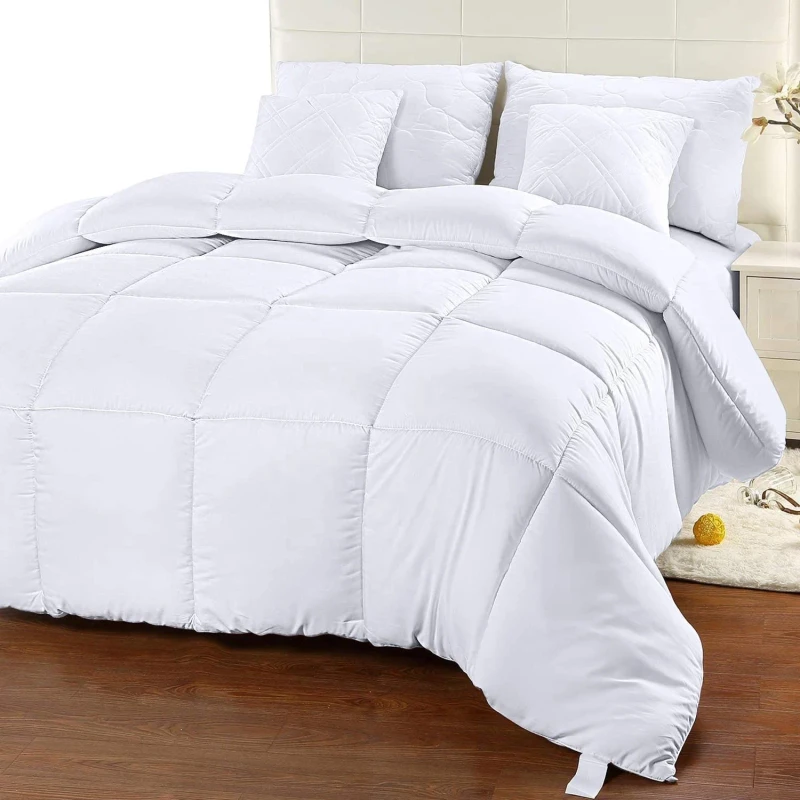 Single-Comforter-Set-Down-Alternative-Comforters-for-Full-Bed-Luxurious-Brushed-Microfiber-Soft-and-Comfortable-Full-White
