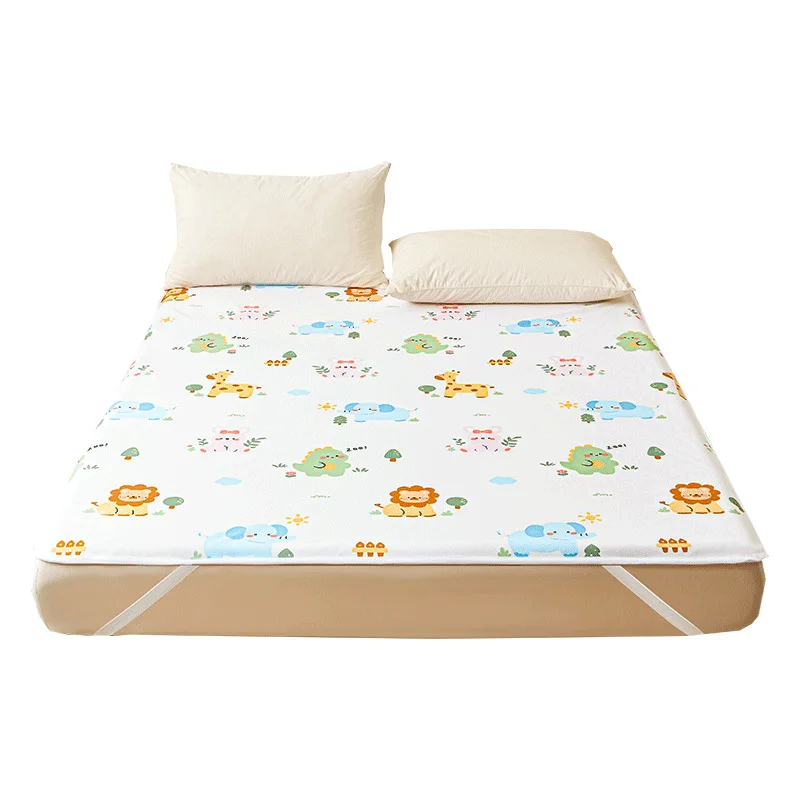 Single-Piece-Waterproof-Bed-Sheet-for-Kids-Baby-Elderly-Pets-Menstrual-Leak-Proof-Diaper-Pad-for-Bedding