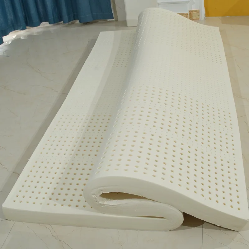 Skin-Friendly-Natural-Comfortable-Thailand-100-Natural-Latex-Mattress-Thin-Mattress-Topper