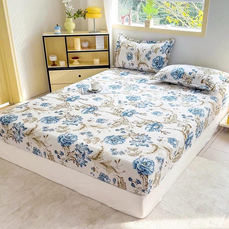 Skin-friendly-Cotton-Aloe-Vera-Cotton-Bed-Cover