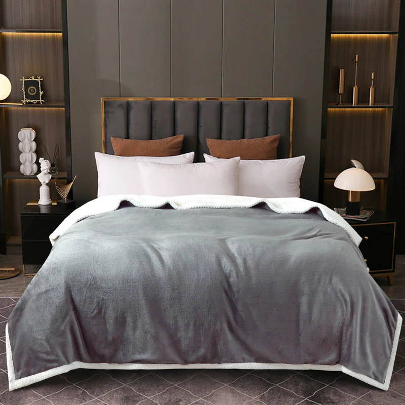 Skin-friendly-Custom-Flannel-Soft-Fleece-Sofa-Bed-Multipurpose-Home-Office-Travel-Nap-Blanket-Warm-Blanket