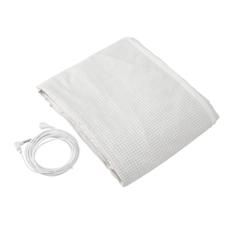 Sleeping-Earthing-Mattress-Cover-Anti-static-Anti-odor-Grounding-Fitted-Sheet-203-X-152-X-45cm