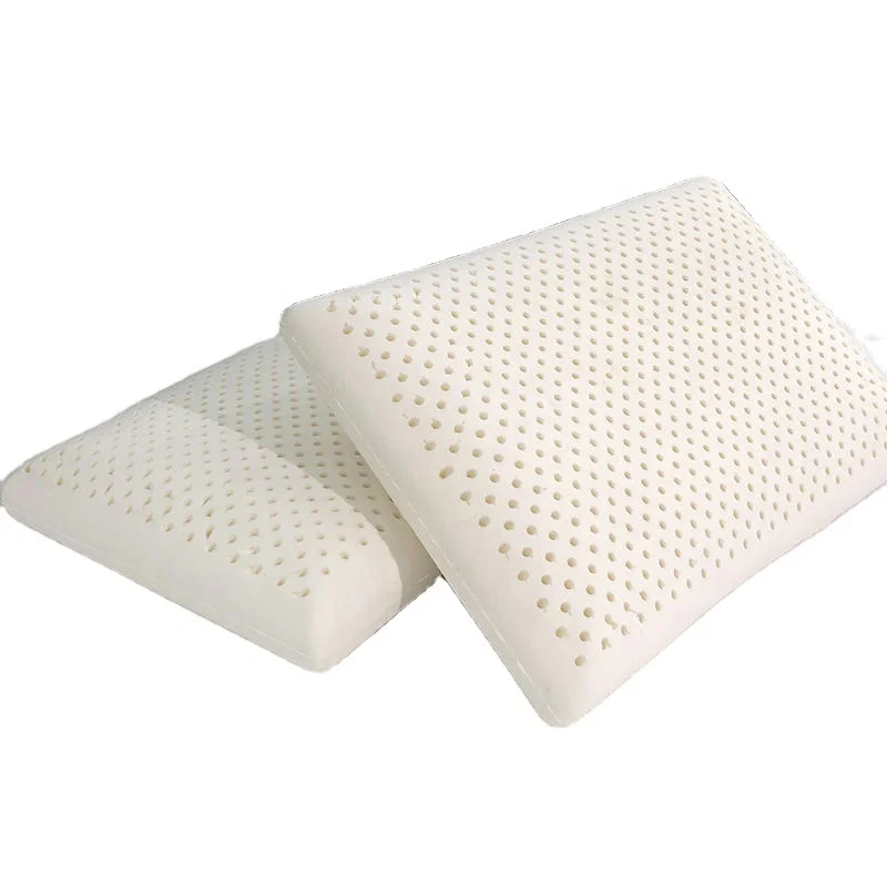 Sleeping-Latex-Pillow-Medium-Firm-Latex-100-Natural-OEM-Plain-Rectangle-Bed-Pillow