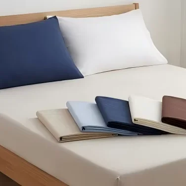 Soft-100-Polyester-Bedding-Pillow-Case-Pair-Durable-Microfiber-Bed-Sheet-Set-Pillow-Covers-Solid-Color-for-All-Seasons
